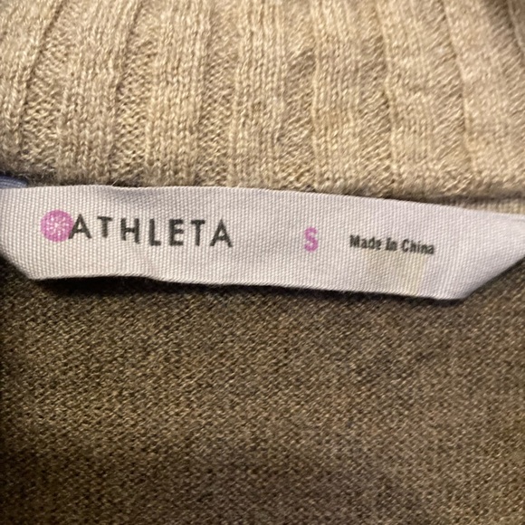 ATHLETA Merino Wool Cowl Sweater Dress (S) - Picture 2 of 7